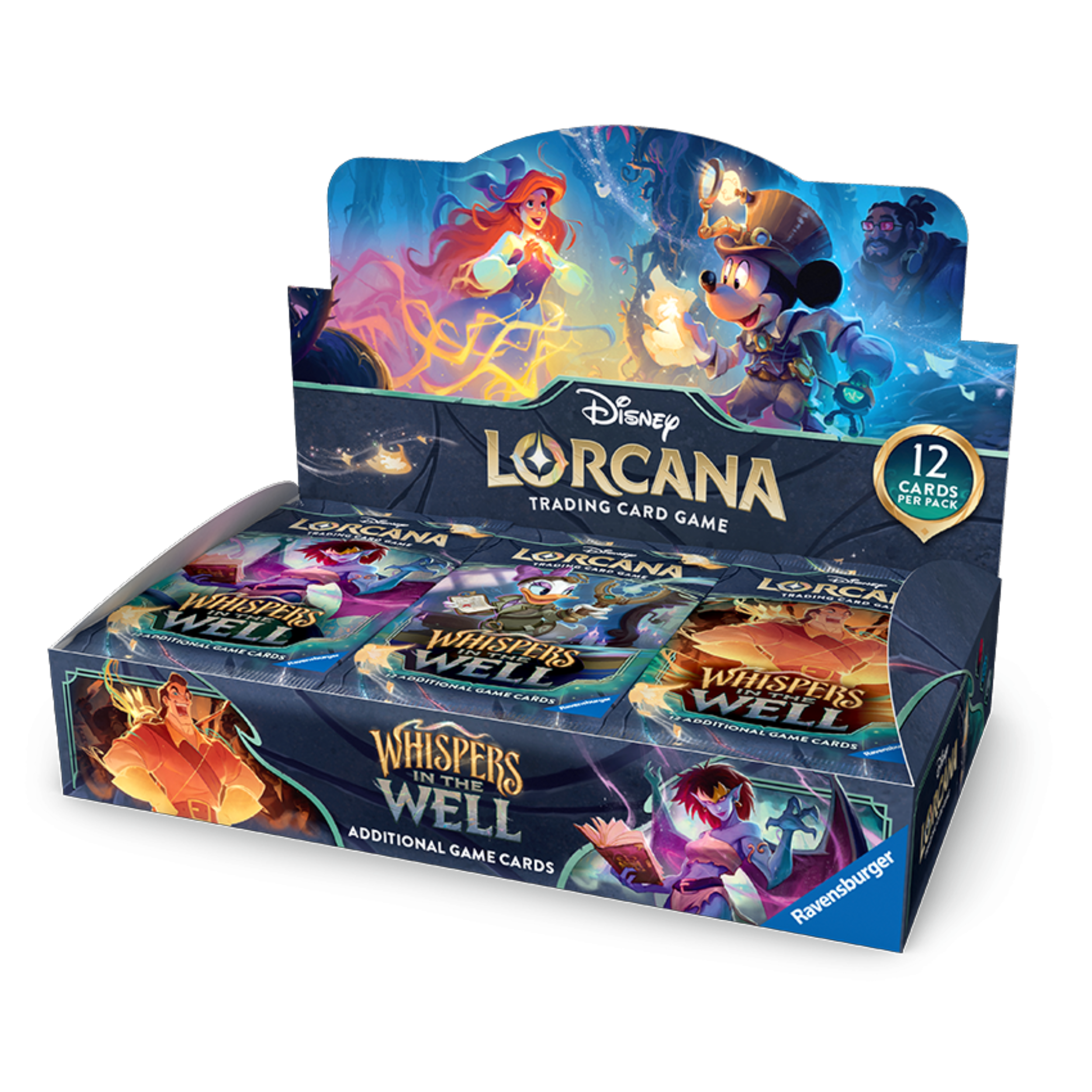 Disney Lorcana Whispers in the Well Booster Box - A Muse N Games